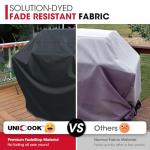 Unicook 50-Inch Heavy Duty BBQ Grill Cover