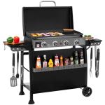 Royal Gourmet 4 Burner Propane Gas Griddle Grill