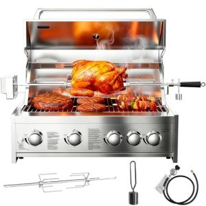 BODEGA 5-Burner 30-Inch Gas Grill Island