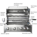 BODEGA 5-Burner 30-Inch Gas Grill Island