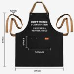 Funny BBQ Apron Gift for Men and Women