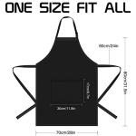 Funny Grill Master Apron for Men with Pockets