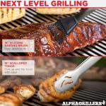 Stainless Steel BBQ Grill Tool Set for Outdoor Cooking