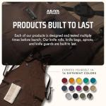 Asaya Chef BBQ Apron with Bottle Opener - Brown