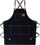 AFUN Chef Apron with Large Pockets - Black