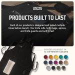 Asaya Chef BBQ Apron with Opener and Towel