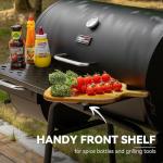 Royal Gourmet Charcoal Grill Offset Smoker with Cover