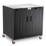 Feasto Outdoor Grill Cart with Storage Cabinet
