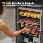 EAST OAK 30" Electric Smoker with Wood Chip Loader