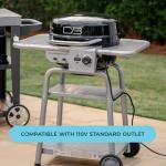 Bistro Pro Electric Grill and Charcoal Combo