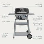 Bistro Pro Electric Grill and Charcoal Combo