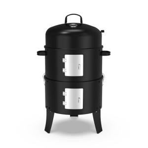 GRiliFE 16" Heavy Duty Charcoal Smoker Grill