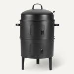 16 Inch Vertical Charcoal Smoker and BBQ Grill