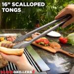 Stainless Steel BBQ Grill Tool Set for Outdoor Cooking