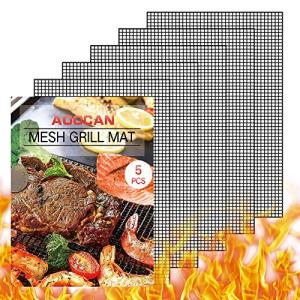 Non-Stick BBQ Grill Mats Set of 5