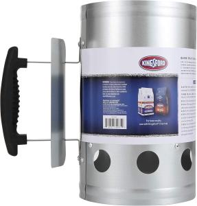 KINGSFORD Deluxe Charcoal Chimney Starter for BBQ Grills