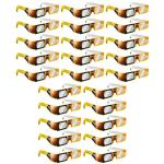 Safe Solar Eclipse Glasses for Viewing - 25-Pack