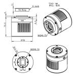 ZWO ASI183MC Pro 20MP Color Astronomy Camera