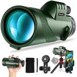 Pankoo 40x60 Compact Monocular Telescope for Beginners