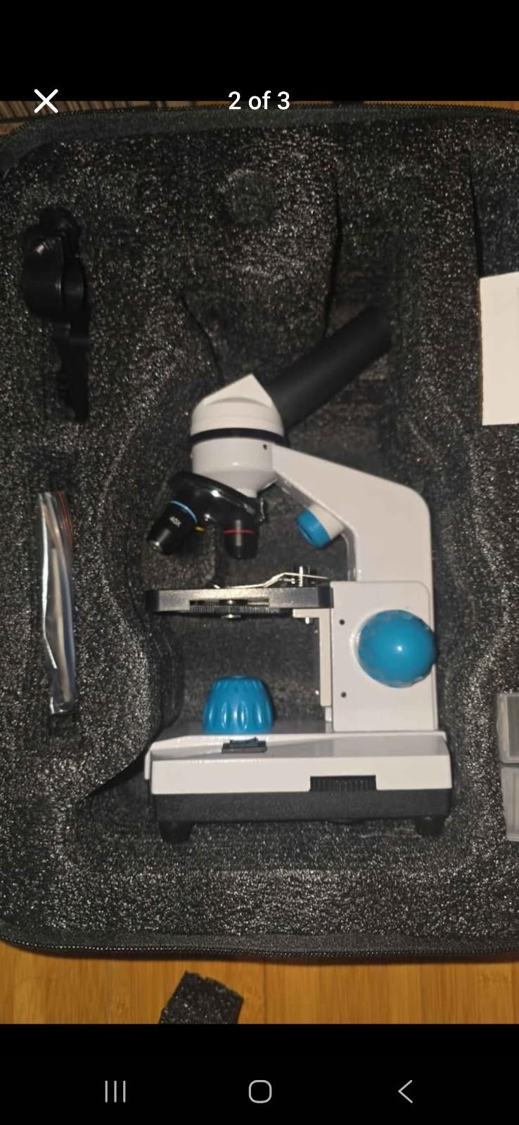 Kids' 40X-2000X Microscope for Scientific Exploration