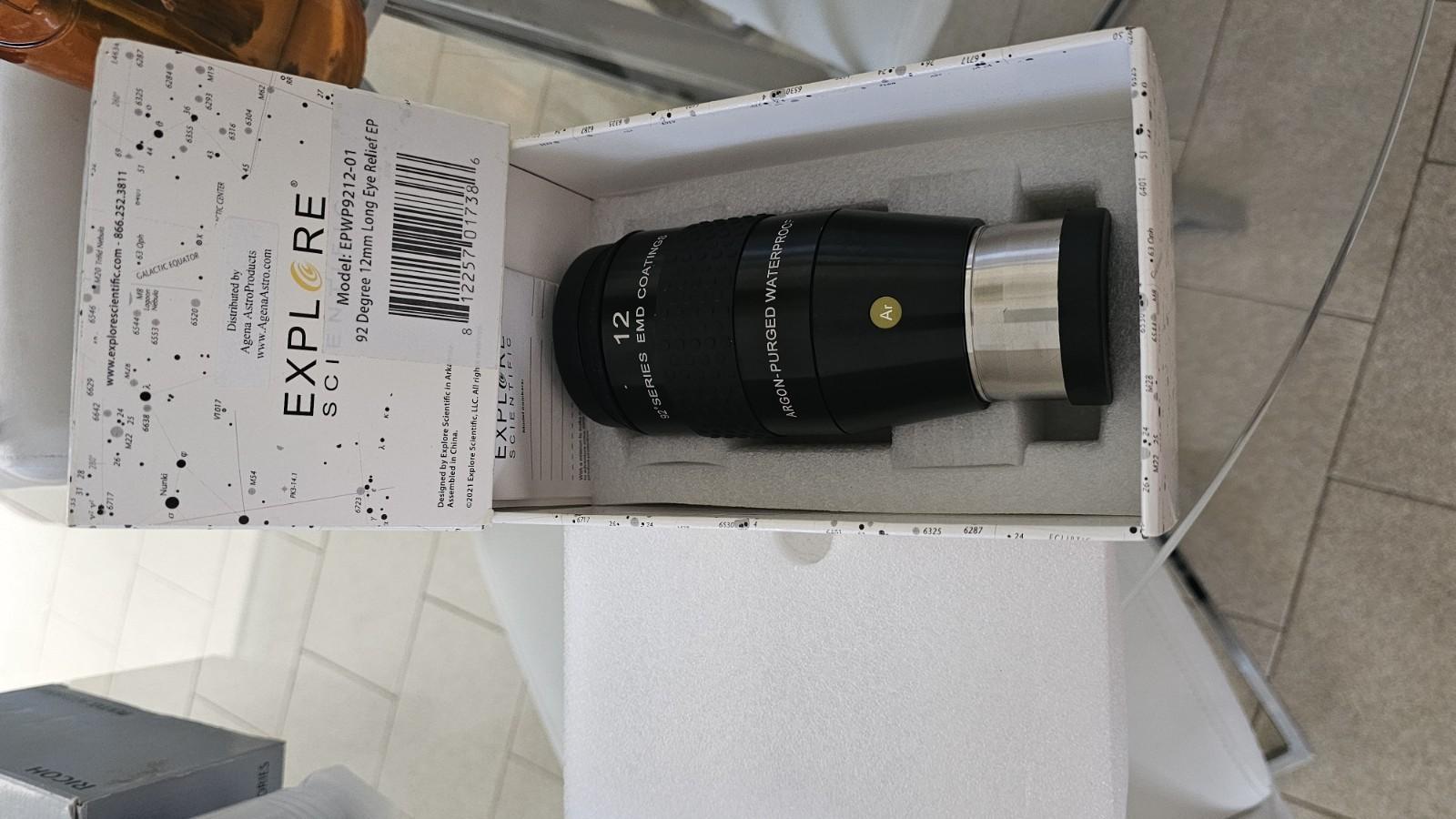 Explore Scientific 12mm Waterproof Long Eye Relief Eyepiece