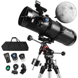 Gaterda 150EQ Newtonian Telescope for Beginners