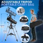 Gaterda 150EQ Newtonian Telescope for Beginners