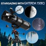 Gaterda 150EQ Newtonian Telescope for Beginners