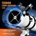ESSLNB 130mm Reflector Telescope for Stargazing Beginners