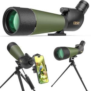 Gosky 20-60x80 Spotting Scope Bundle