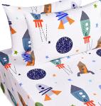 Space-Themed Bedding Set for Kids - Full Size