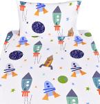 Space-Themed Bedding Set for Kids - Full Size