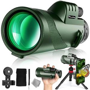 Pankoo 40x60 Compact Monocular Telescope for Beginners