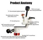 Adjustable Altazimuth Telescope Mount for Beginners