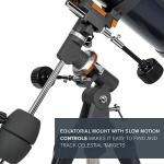 Celestron 114EQ Newtonian Telescope - Best for Beginners