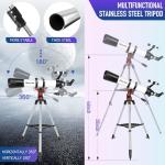 MEEZAA Professional Telescope: High Power, Beginner Friendly