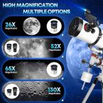 150EQ High-Powered Telescope for Beginners with Accessories