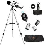 70mm Aperture Travel Telescope for Beginner Astronomers
