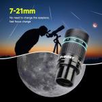 SVBONY SV135 Zoom Eyepiece, 7-21mm for Astronomic Telescopes