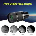 SVBONY SV135 Zoom Eyepiece, 7-21mm for Astronomic Telescopes