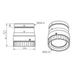 ZWO 1.25" Non-Rotating Helical Focuser