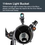 Celestron 4.5" StarSense Dobsonian Telescope