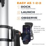 StarSense Explorer 150mm Tabletop Dobsonian Telescope, iPhone/Android compatible