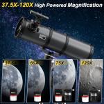 Aurosports 150EQ Telescope for Beginner Stargazing