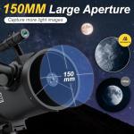Aurosports 150EQ Telescope for Beginner Stargazing