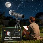 Aurosports High-Powered Telescope for Stargazing Beginners