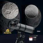 Aurosports High-Powered Telescope for Stargazing Beginners