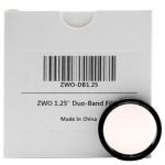 ZWO Duo-Band Light Pollution Imaging Filter - 1.25