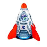 Explore Scientific Space Rocket Play Tent for Kids