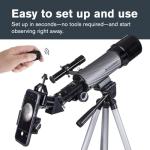 Celestron Travel Scope 60 DX Telescope for Beginners